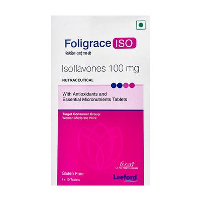 FOLIGRACE ISO GLUTEN FREE Tablet 10's - Anaemia-VAM