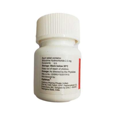 ALADRINE 2.5 Tablet 60's - Hypotension-Vas
