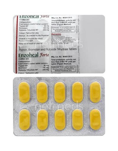 Enzoheal Forte Tablet 10'S - Pain relief-Ant