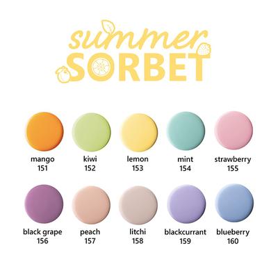 Plum Color Affair Nail Polish Summer Sorbet Collection - Mint - 154 11 ml - Nail Polish