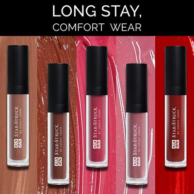 Star Struck by Sunny Leone Matte Liquid Lip Color Cinnamon 6 ml - Liquid Lipsticks