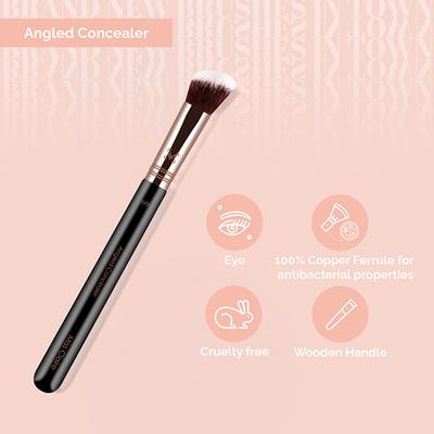 Miss Claire M9 - Angled Concealer Brush (Rose Gold) 1's - Eye Brush