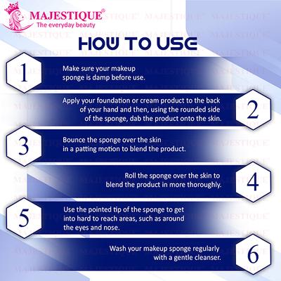 Majestique Flawless Beauty Blender FC79 1's - Sponges & Applicators