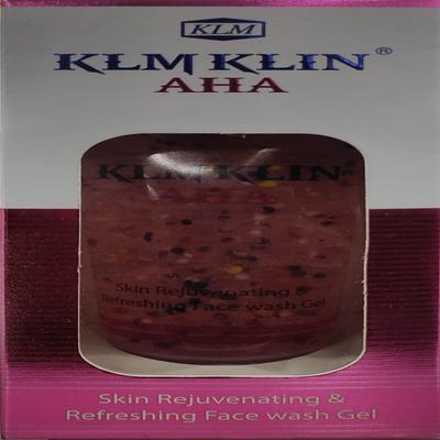 Klmklin Aha Face Wash Gel 100ml - Cleanser-Emo
