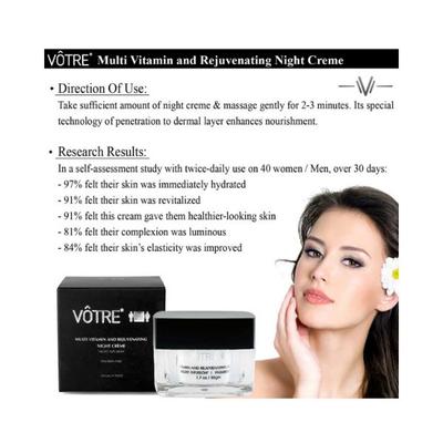 Votre Multi Vitamin And Rejuvenating Night Cream 50 gm - Night Cream