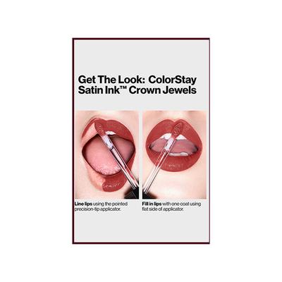 Revlon Colorstay Satinink Reigning Red 035 5ml - Liquid Lipsticks