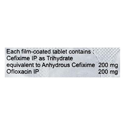 Oflomac CX 200mg Tablet 10'S - Bacterial Infections-Cep