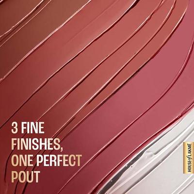 Lakme Ultimate Glam 4 in 1 lip stack, Nice Nudes 4 ml - Liquid Lipsticks