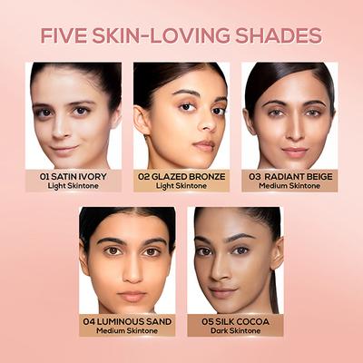 Renee Cosmetics Lumi Glow Highlighting Foundation Silk Cocoa 30 ml - Foundation