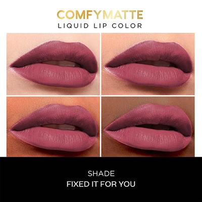Faces Canada Comfy Matte Lip Color - Fixed It for You 11 CC5770,Long Stay with Natural Oils 3ml - Lipsticks