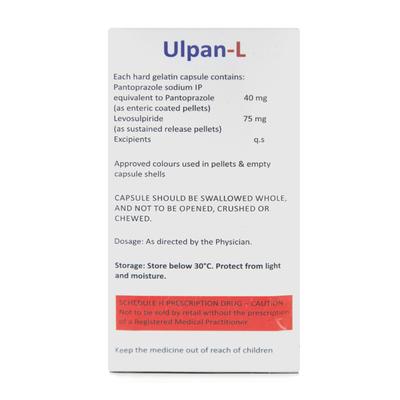 Ulpan L Capsule 10'S - Ulcer/Reflux/Flatulence-Aaa