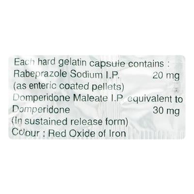 Veloz D Capsule 10'S - Ulcer/Reflux/Flatulence-Aaa