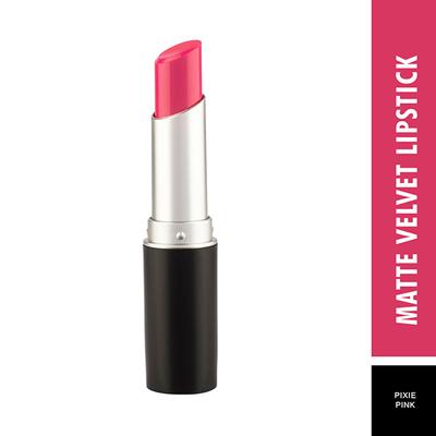 Swiss Beauty Smooth Velvet Matte Lipstick - (Pixie Pink) 3.2 gm - Lipsticks