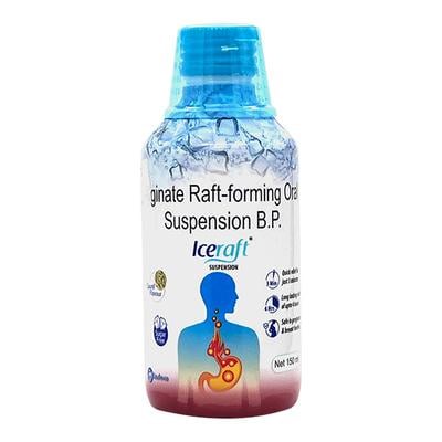 ICERAFT Suspension 150ml - Ulcer/Reflux/Flatulence-Aaa