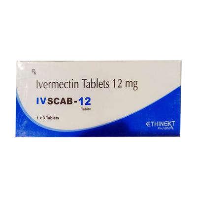 IVSCAB 12 Tablet 3's - Parasitic Worms-Ant