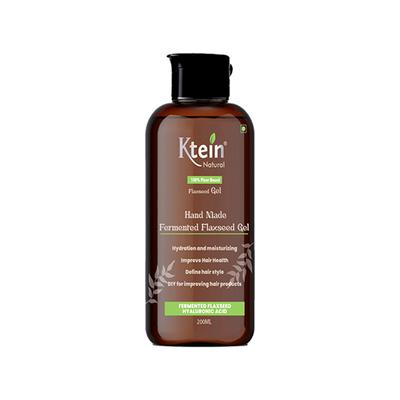 Ktein Natural 100% Plant Based Fermented Flaxseed Gel 200 ml - Hair Gels & Waxes
