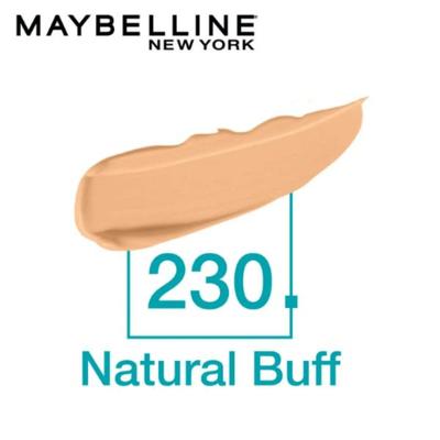 Maybelline New York Liquid Foundation, Matte Finish, With SPF, Absorbs Oil, Fit Me Matte plus Poreless, 230 Natural Buff 30 gm - Foundation