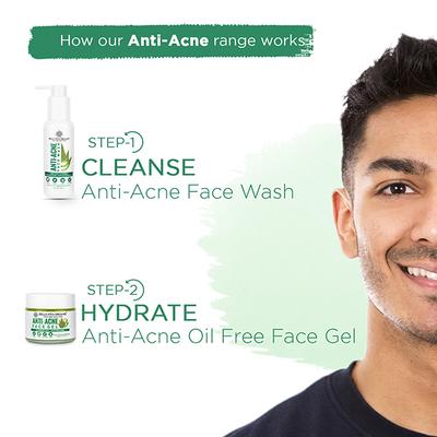 Bella Vita Organic Anti-Acne Face Wash,Deep Cleanser, Spot Treatment & Pimple Repair 100 ml - Face Wash & Cleansers