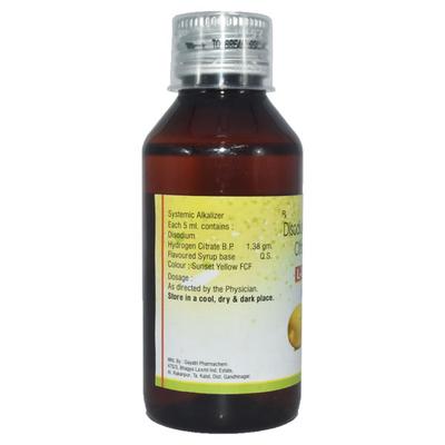 L CITRA LEMON FLAVOUR Syrup 100ml - Kidney Disease/Stones-Uri