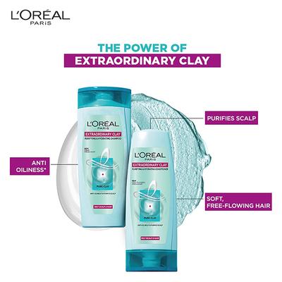 L'Oreal Paris Extraordinary Clay Shampoo 82.5 Ml - Shampoos