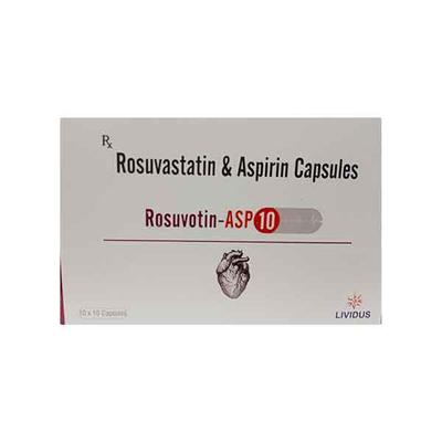 ROSUVOTIN ASP 10 Capsule 10's - High Cholesterol-Dys