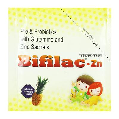 Bifilac ZN Delicious Pineapple Flavour Sachet 1's - Diarrhoea-Ant
