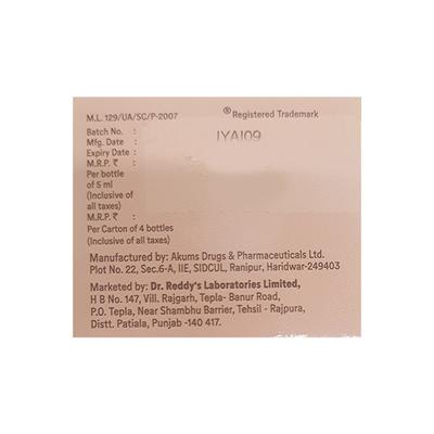 KIDRICH D3 SUGAR FREE MANGO & MINT FLAVOUR Oral Solution 5ml - Supplements-Vit