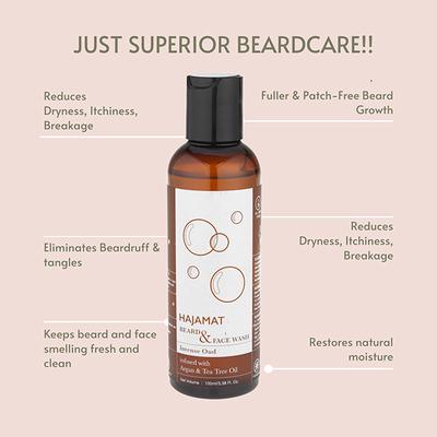 Hajamat Beard Oil Infused With 11 Nourishing Oils, Intense Oud 30 ml - Beard Oil