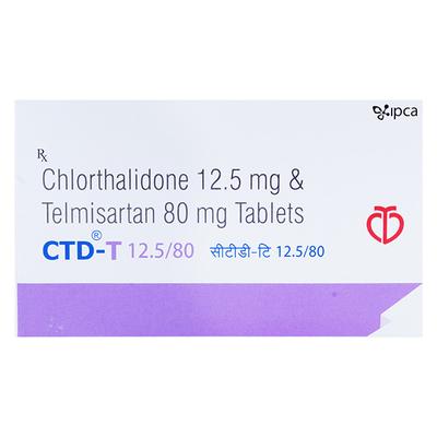 CTD T 12.5/80mg Tablet 10'S - Hypertension-Ang