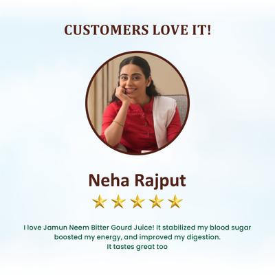 Swadeshi Jamun Neem Karela Juice 1000 ml - Ayurvedic Juices