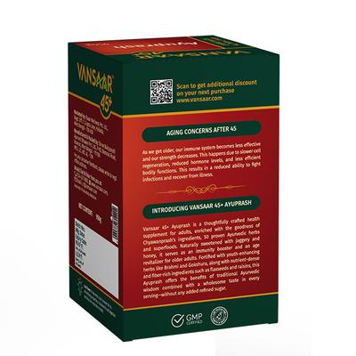 Vansaar 45+ Ayuprash Adult Health Supplement 950 g - Speciality Medicines