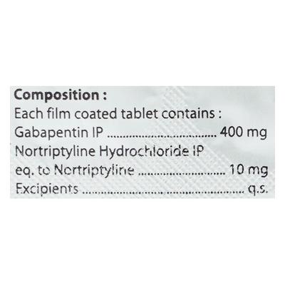 GABACO NT Tablet 10's - Neuropathic Pain-Dru