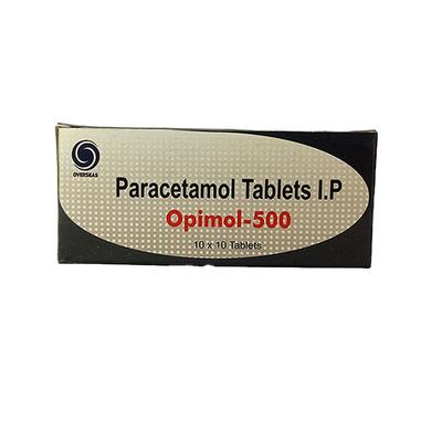 OPIMOL 500 Tablet 10's - Fever-Ana