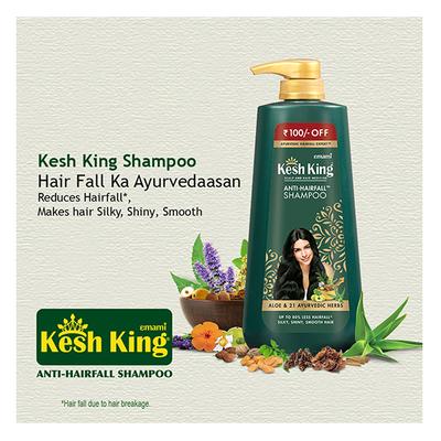 Emami Kesh King Anti Hair-Fall Shampoo 600 ml - Personal Care (Ayush)