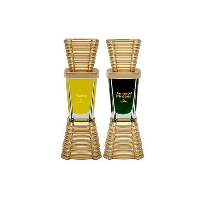 Ajmal Selfie Concentrated Perfume Oil Woody Aromatic Attar And Jannatul Firdaus Concentrated Perfume Oil Oriental Attar 20 ml - Deodorants/Roll-Ons