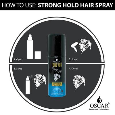 OSCAR FOREVER HAIR SPRAY 40 ml - Hair Sprays & Mists