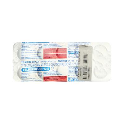 Telmiride CH 12.5mg Tablet 10'S - Hypertension-Ang