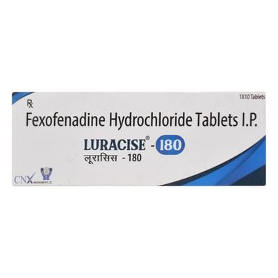 LURACISE 180 Tablet 10's - Allergies-Ant