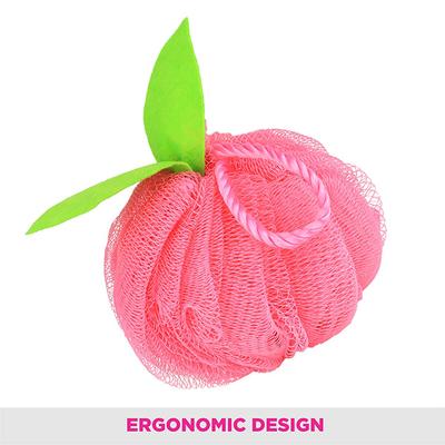 Vega Hot Pink Luxury Soft Body Sponge Natural Bath Loofah, (VC2BA-3/21) 2's - Body Scrubbers & Brushes