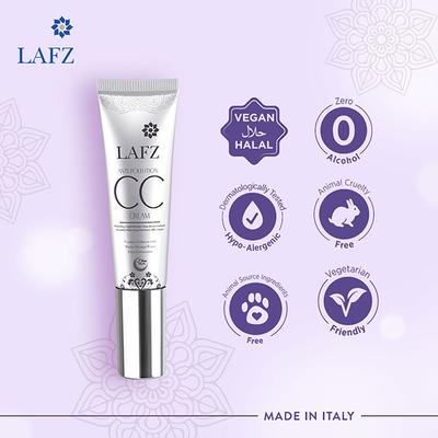 Lafz Light Beige Anti - Pollution CC Cream 100 gm - Foundation