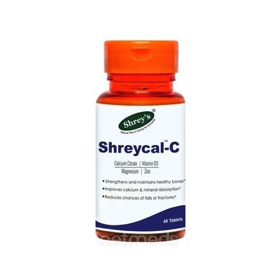 Shreys Shreycal-C for Strong Bones Tablet 60's - Calcium And Minerals