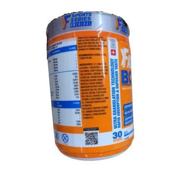 Fast&Up BCAA Supplement Powder - Tangy Orange Flavour 450 g - Bcaa Supplements