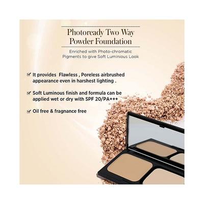 Revlon Photo Ready 2 Way Powder Foundation -Natural Beige (SPF 20) 10.5 gm - Foundation