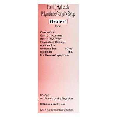 OROFER Syrup 300ml - Iron Supplement/Anaemia-Vma