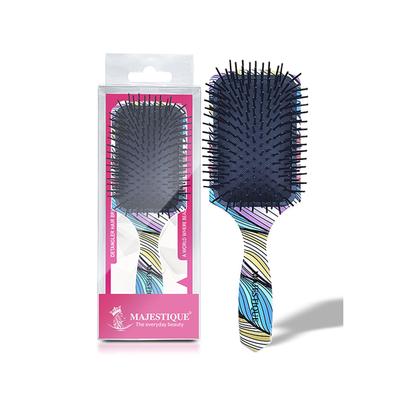 Majestique Large Detangler Hair Brush, Refresh and Extend, Soft Nylon Bristles - Color May Vary 1's - Hair Brushes