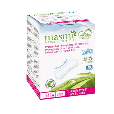 Masmi Natural Cotton Pantyliners - Ultra 24's - Panty Liners