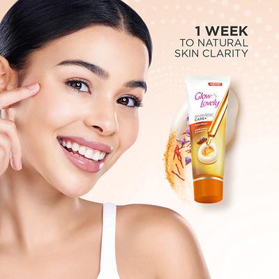 Glow & Lovely Natural Face Cream Ayurvedic Care+ 25 gm - Lotions & Creams
