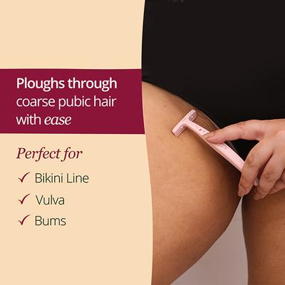Carmesi Bikini Razor for Women, for Irritation-Free Shaving of Bikini Line, No Cuts 1's - Shaving & Hair Removal