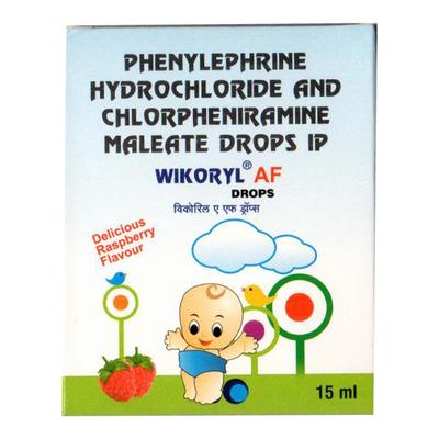 Wikoryl AF Delicious Raspberry Flavour Drops 15ml - Cough And Cold-Cou