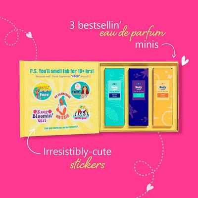 Plum BodyLovin' Beachy-Floral-Citrus Mini Eau De Parfum Gift Set 45 ml - Women Perfumes (Edt/Edp)